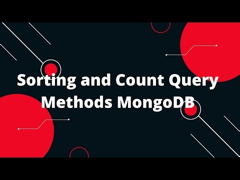 MongoDB Tutorial in Hindi #8 Sorting and Count Query Methods MongoDB