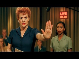 Lucille Ball STOPPED Her Live Show After a Racist Slur — What She Did Next Became Hollywood Legend!