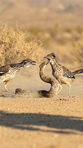secretary bird vs snake real video #animals