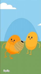 Fluster shouldn't have thrown that beehive that far #dumbwaystodie #dwtdshorts #animation #oc