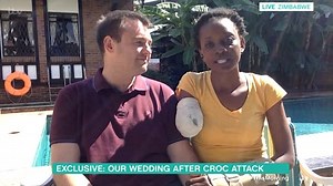 This Morning speaks to bride who lost arm in crocodile attack