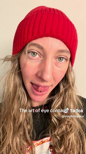 The Art of Eye Contact and Green Eyes