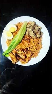 japanese Naruto Raman 🍜🥓#food