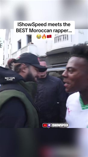 IShowSpeed meets the BEST Moroccan rapper… 😭🔥🇲🇦 | Daily Clips | #ishowspeed #fyp