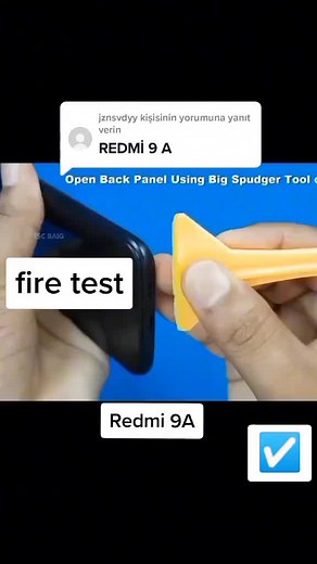 @jznsvdyy kişisine yanıt verin #firetest #watertest #redmi #shomi #foryour #redmi9a #kesfet #kesfetteyiz