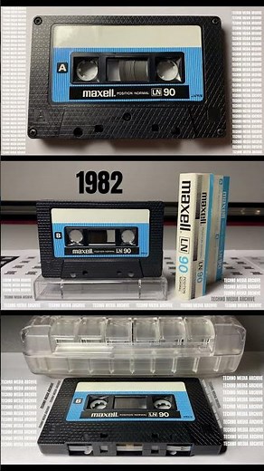 Maxell LN 90 (1982) Audio Cassette / Compact Cassette #Shorts