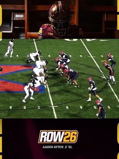 Aaden Aytch Highlights: Gopher Football Signing Day #ROW26