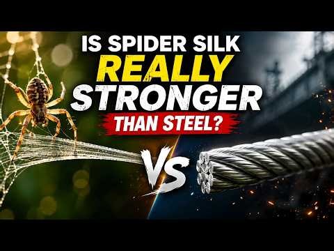 Is Spider Web Really Stronger Than Steel? The Physics Will Surprise You!