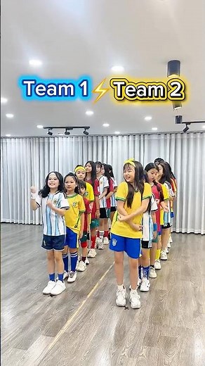 Football Kids Dance Battle! Who Wins? ⚽️ #Shorts #DanceChallenge #Football
