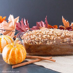 Healthier Pumpkin Bread (video)