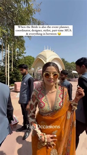 Bride Planning her Own Wedding | Multi Tasking | Beautiful Bride | Sassy Girl | Modern Bride | Saree