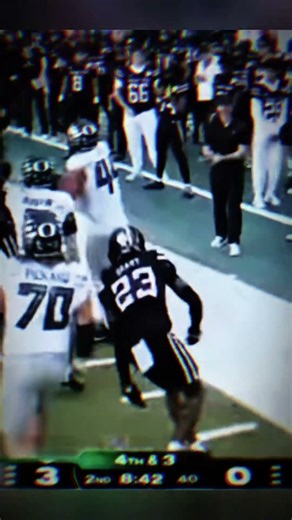 Oregon shuts out Texas tech 😳🔥 #shorts