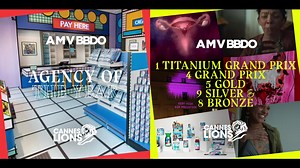 11 reactions | AMV BBDO is Agency Of The Year at the Cannes Lions...