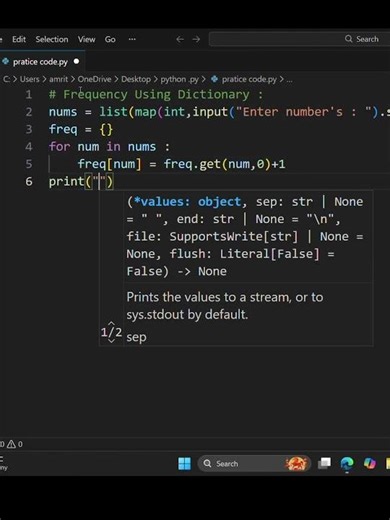 Frequency Count Interview Trick #shorts
