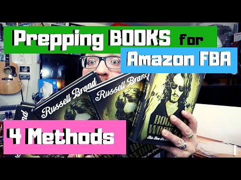 How To Prep BOOKS for Amazon FBA