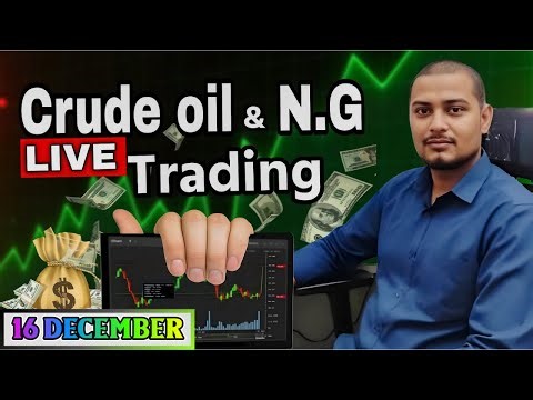 🔥 Crude Oil & Natural Gas Live Trading | Crude Oil Live | Natural Gas Live |MCX 16 DEC Live Trading