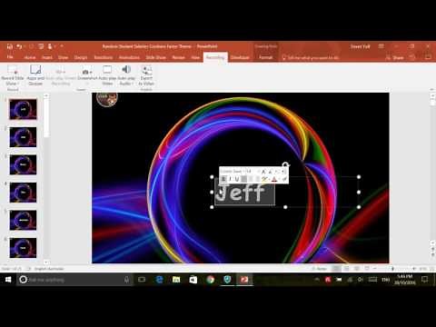 Random Student Selector PowerPoint
