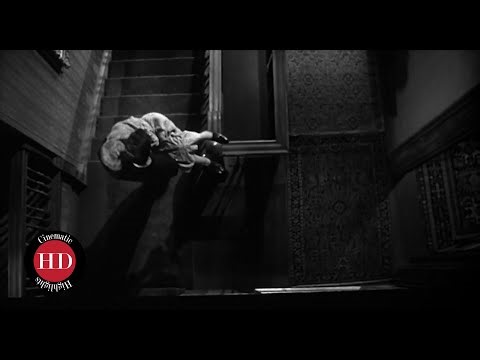 Psycho (1960), The pre-reveal: Norman picking his mother to the fruit cellar HD Scene