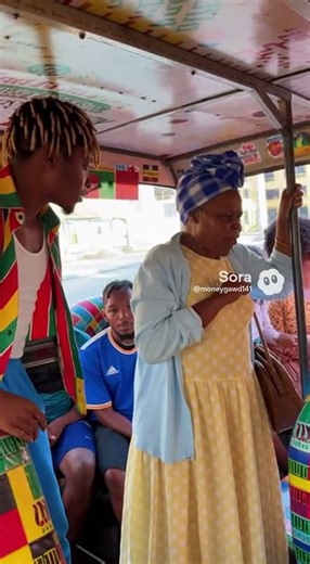 Jamaican bus drama 😂😂 #comedyshorts