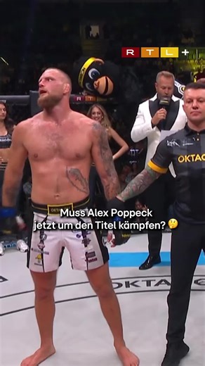 Alex Poppeck gewinnt über 3 Runden in Stettin! Oktagon 86 jetzt live auf RTL #oktagon Rtlmma;