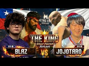 🔥 SF6 ▰ BLAZ (Ryu) vs JOJOTARO (Sagat) ▰ Street Fighter 6 | High-Level Set 🔥