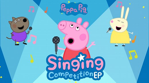 Peppa Pig - Singing Competition Mash Up! (Official Visualizer)