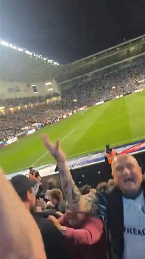 Sunderland’s winning goal filmed from the away end tonight Credit: Victoria Burns | Football fans Home and Away days