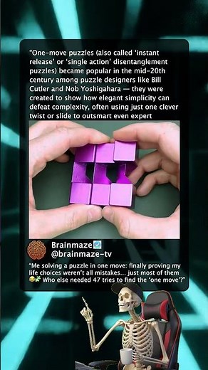 Solve This Puzzle in JUST ONE MOVE… Mind Blown! 🧩✨ (Insane One-Move Trick)