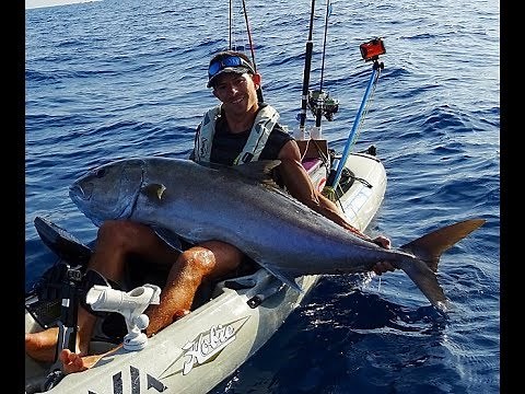 Pêche en kayak mer 2017