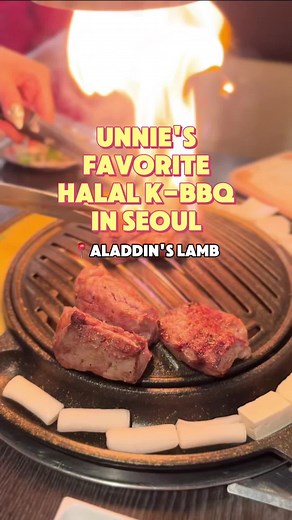Halal Lamb Dining at Aladdin's in Seoul