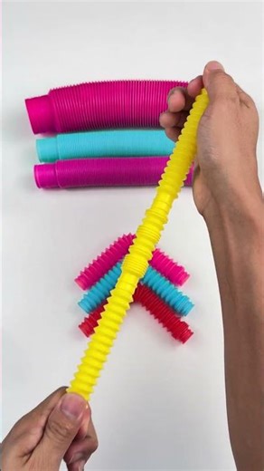 Relaxing and Creating Hook Sound POP TUBE ASMR #satisfyingvideos #relaxing #oddasmr #poptubesounds