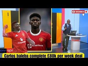 CARLOS BALEBA SEALS SENSATIONAL 5-YEAR CONTRACT WITH MANCHESTER UNITED UNDER RUBEN AMORIM!