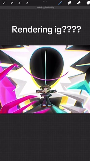 idk if this is actually a rendering process #rendering #artwork #beforeandafter #artsyle #artshorts