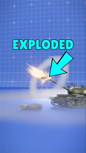Tank Barrel Explosion Mystery‼️😱 #warfacts #danger