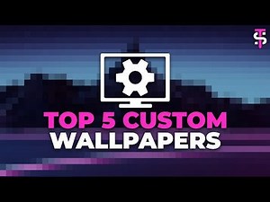 Top 5 Customizable Wallpaper Engine Wallpapers! (2021)