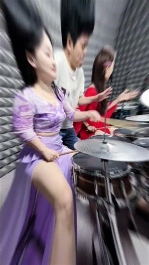 No way he did this 😳777 #music #drumkit #drumming #드럼과스틱