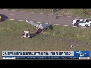 2 suffer minor injuries after ultralight plane crash in Mulberry