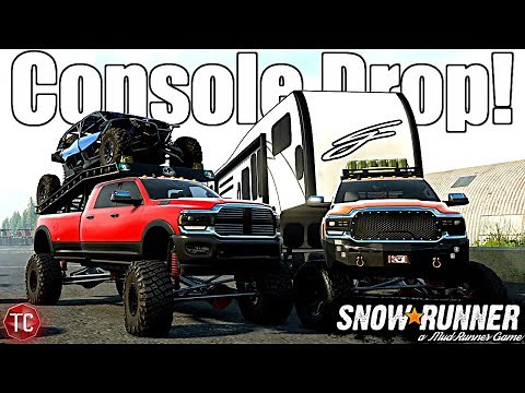 SnowRunner: YETI 5500 CONSOLE DROP! ALL NEW FEATURES, TRAILERS, SIZE, INSTALL, & MORE!