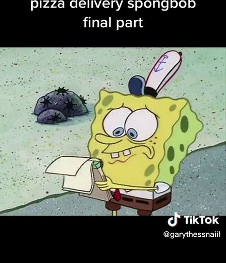 Spongebob Pizza Delivery Scene - Memorable Customer Interaction