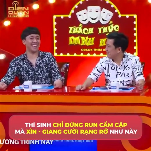 Thí sinh chỉ đứng run cầm cập mà Xìn Giang lại cười rạng rỡ như này | Thách Thức Danh Hài