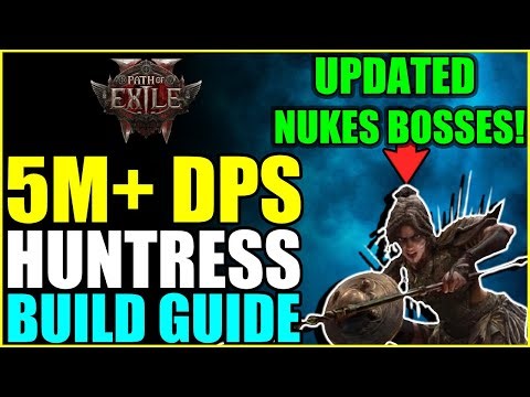 Path of Exile 2 | 5M+ DPS! UPDATED Best Lightning Huntress Build! (PoE 2 Huntress Guide)