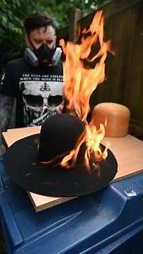 Burning & Pouncing a Felt Hat | Smoothing the Finish by Hand
