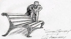 Jeffrey Baldwin statue unveiled