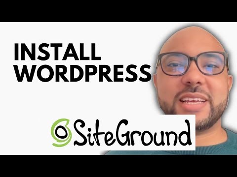 How to Install WordPress on SiteGround