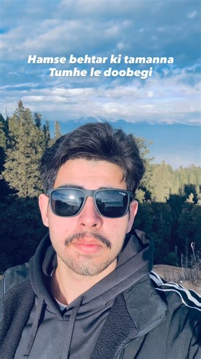 𝐀𝐑𝐌𝐀𝐀𝐍 𝐁𝐑𝐀𝐑 on Instagram: "🏔️💯 #jatt #punjab #trending #aesthetic #shayari [ dalhousie, mountains, view, deep shit, deep meaning, hindi proverbs, black outfit, sunglasses, hill station, chandigarh ]"