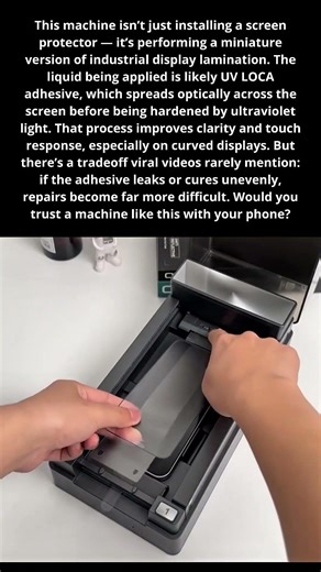 This Isn’t A Normal Screen Protector Installation