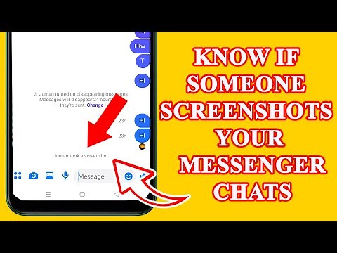 How to Know if Someone Screenshots Your Messenger Chats