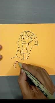 How To Draw Sphinx of Giza | Easy drawing idea #shorts #shortvideo #foryou #subscribe #sculpture