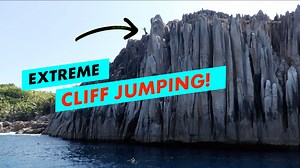 8.1K views · 280 reactions | Remember back in the Seychelles a few months ago when Jack (20) climbed this huge boulder and jumped off?! This is from Episode 192. #cliffjumping #jump #extreme #extremesports | Sailing Zatara | Facebook