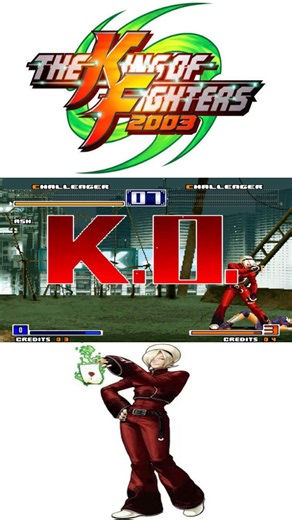 Ash Crimson combo 100% KOF 2003